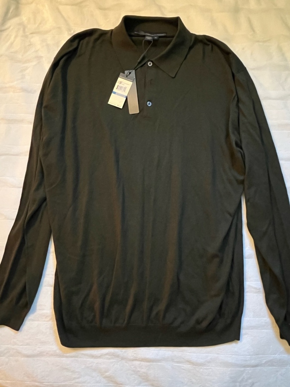 Tricots St Raphael Black Polo Sweater